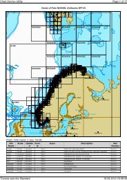 Chart Service Utility Page 1 of 17 Transas sets the Standard ... - ISY