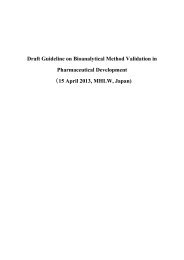 Draft Guideline on Bioanalytical Method Validation in ... - NIHS