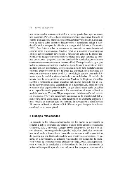 ROBOTS DE EXTERIORES - Centro de Automática y Robótica