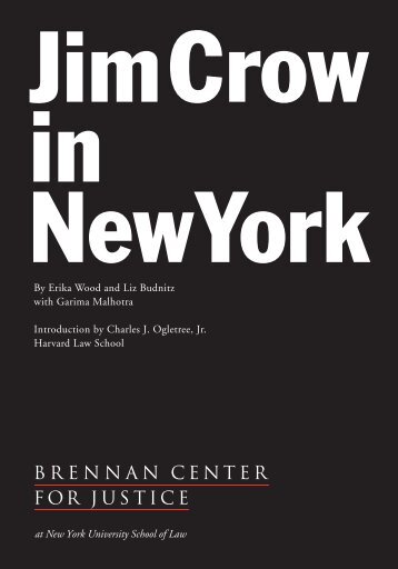 Jim Crow in New York