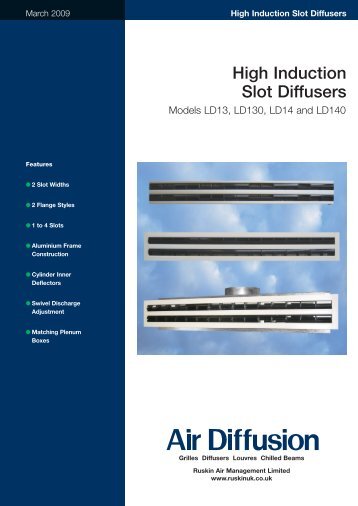 High Induction Slot Mar09 .qxd - Air Diffusion