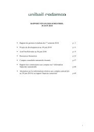 RAPPORT FINANCIER 2010-H1 French - Unibail-Rodamco