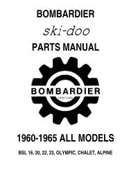 PARTS MANUAL - Fairbanks Snow Travelers