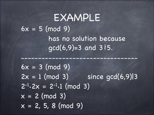 Course notes (chap. 1 Number Theory, chap. 2 ... - McGill University