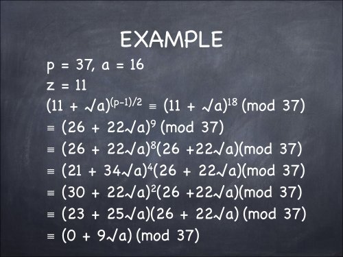 Course notes (chap. 1 Number Theory, chap. 2 ... - McGill University