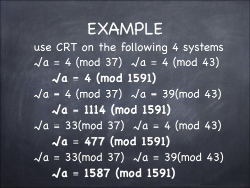 Course notes (chap. 1 Number Theory, chap. 2 ... - McGill University