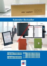 Kalender u. Zeitplansysteme - Bürobedarf Siebrecht - Recklinghausen