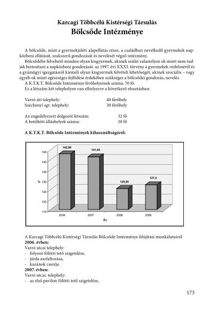 ÃnkormÃ¡nyzati jelentÃ©s Karcag vÃ¡ros 2006-2010. Ã©vi Ã¡llapotÃ¡rÃ³l