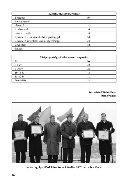 ÃnkormÃ¡nyzati jelentÃ©s Karcag vÃ¡ros 2006-2010. Ã©vi Ã¡llapotÃ¡rÃ³l