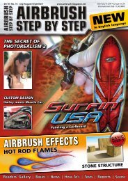 AIRBRUSH EFFECTS - Airbrush Step by Step Magazine, How To ...