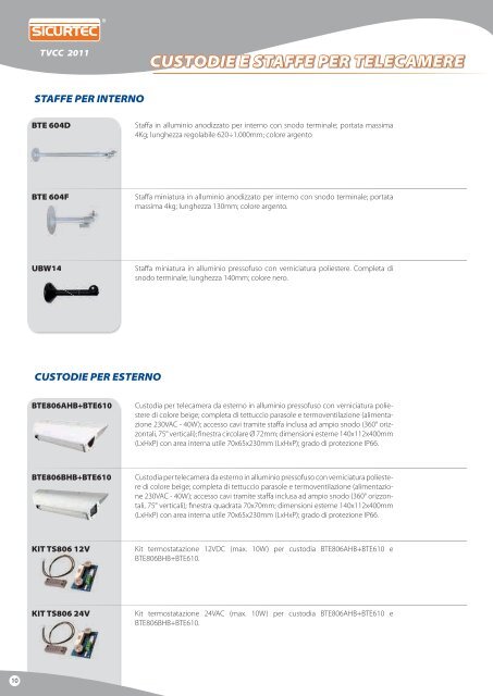 TELECAMERE - Sicurtec