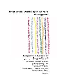 Intellectual Disability in Europe - Servicio de InformaciÃ³n sobre ...