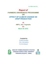 Farmer Aware Programm Targhadia.pdf - Agricultural Meteorology ...
