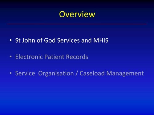 MHIS Ronan Hearne - eHealth