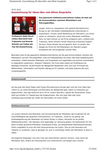 Auszeichnung fÃ¼r Ideen-Box und offene GesprÃ¤che Page 1 of 2 ...