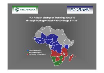 Nedbank and EcoBank African Alliance Presentation