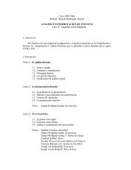AnÃ¡lisis e InterpretaciÃ³n de textos II - Universidad de Sevilla