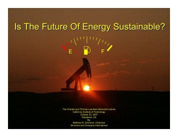 Is The Future Of Energy Sustainable? - Home