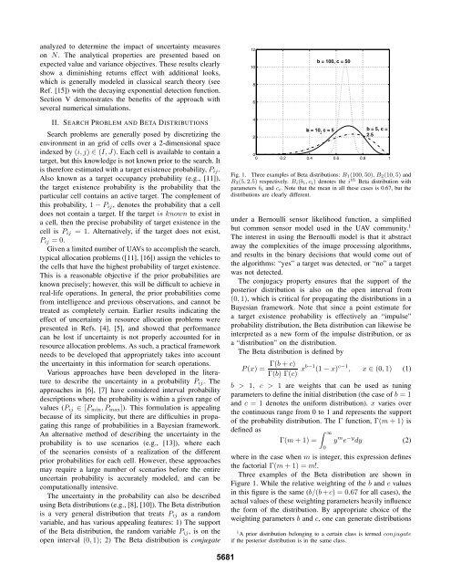 Robust UAV Search for Environments with Imprecise Probability Maps