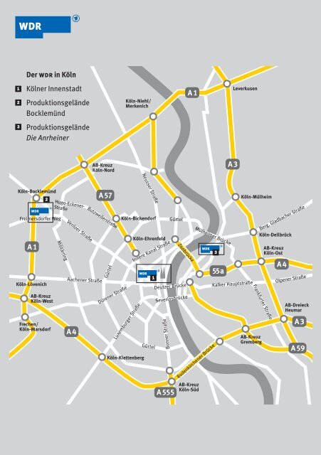Der Wdr In Koln Kolner Innenstadt Produktionsgelande Bocklemund