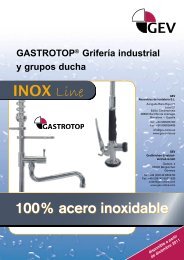 INOX Line 100% acero inoxidable INOX Line - GEV