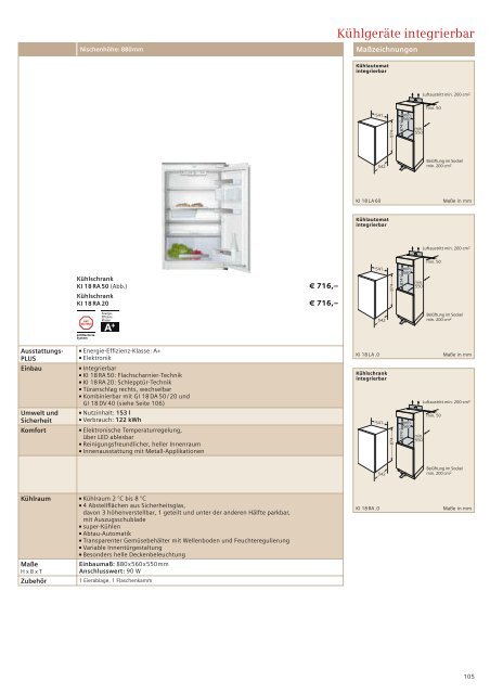 Gerät: KI 26 FA50 82 - Siemens