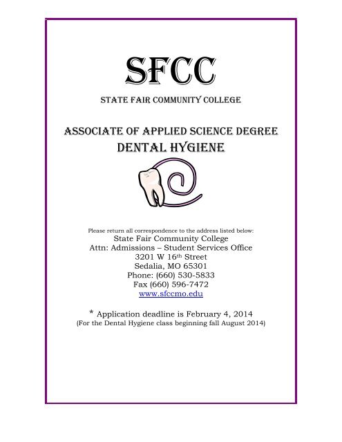 Dental Hygiene Application State Fair Community College dental-hygiene-application-state-fair-community-college