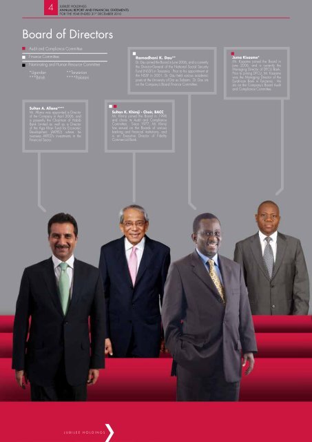 Jubilee Insurance 2010 Annual Report