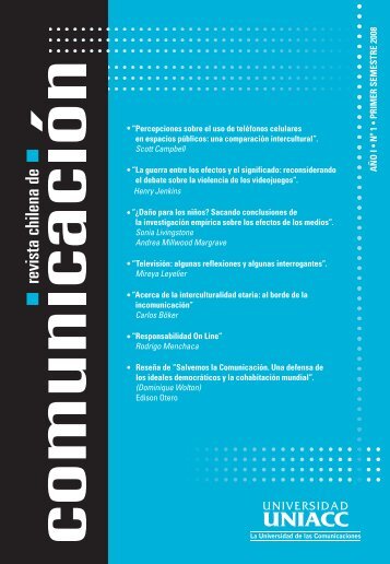 revista chilena comunicacion.indd - CREA - Universidad UNIACC