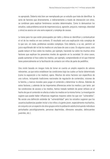 revista chilena comunicacion.indd - CREA - Universidad UNIACC