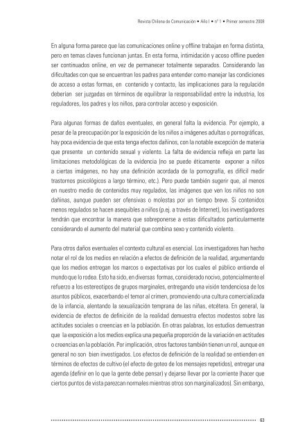 revista chilena comunicacion.indd - CREA - Universidad UNIACC