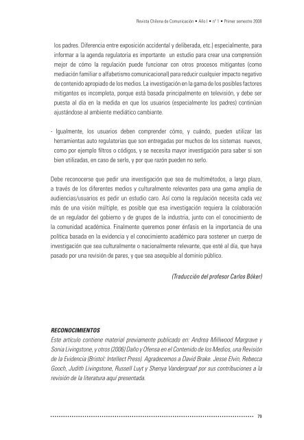 revista chilena comunicacion.indd - CREA - Universidad UNIACC