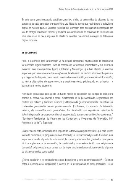 revista chilena comunicacion.indd - CREA - Universidad UNIACC