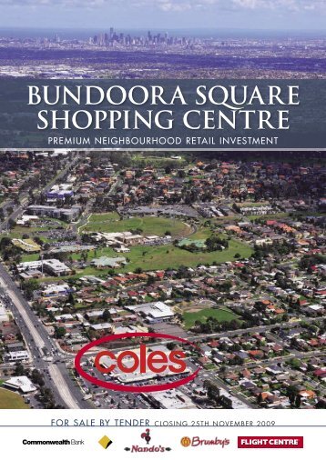 BUNDOORA SqUARE SHOPPING CENTRE - Realestate.com.au