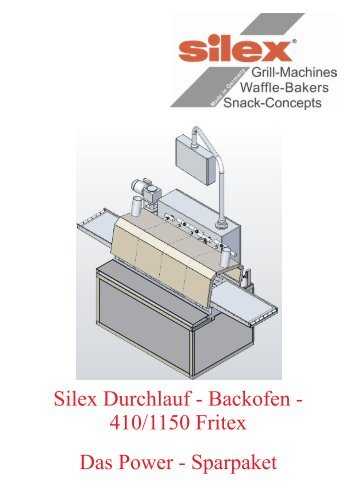 Backofen - 410/1150 Fritex Das Power - Silex-de.com