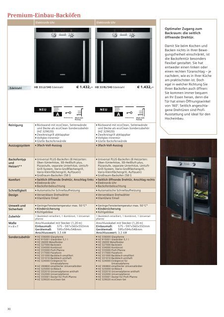 Wand-Essen - Siemens