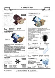 BOMBAS / Pumps - SERAPHILUS marine doo