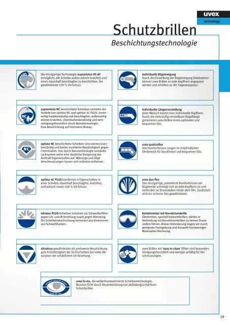 Schutzbrillen – Uvex Safety Group