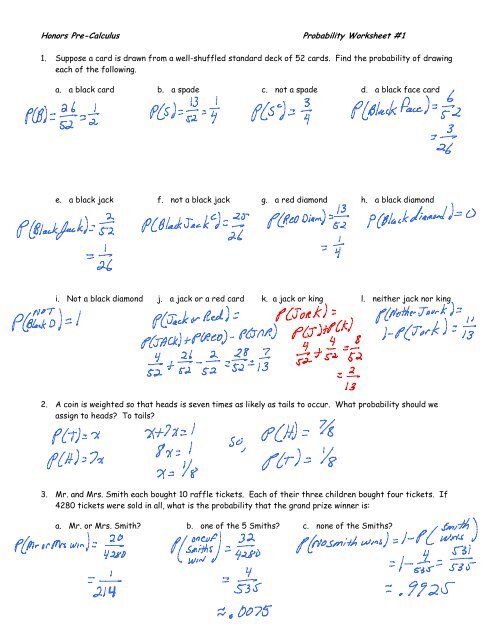 Worksheet 1 Answers Hinsdale Township High School District 86