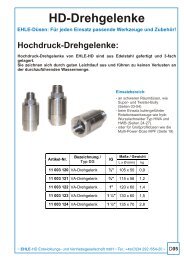 HD-Drehgelenke - Ehle