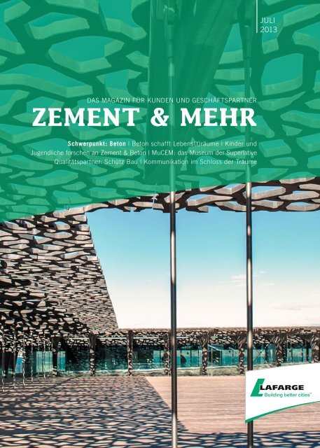 Zement & Mehr 1|2013 - Lafarge