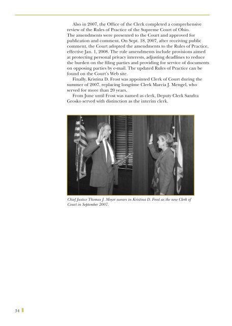 The Supreme Court of Ohio annual report - Supreme Court - State of ...