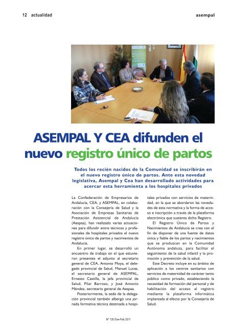 Revista 135 - Asempal