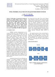 snr and ber analysis of 256 Ã¢Â€Â“ qam for ofdm system - Ijcns.com