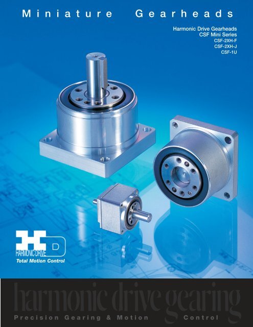 csf_mini.pdf - Harmonic Drive LLC