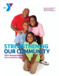 2011 Annual Report - YMCA of Greater Louisville