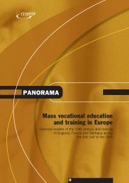 Mass vocational education and training in Europe - Europa