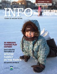 Download this issue - Ville de Mont-Royal