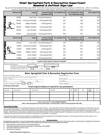 Rock Valley 5 8 Grade Softball Tournament Registration Form Softball Tournament Registration Form Template
