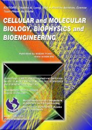 Cellular and molecular - WSEAS